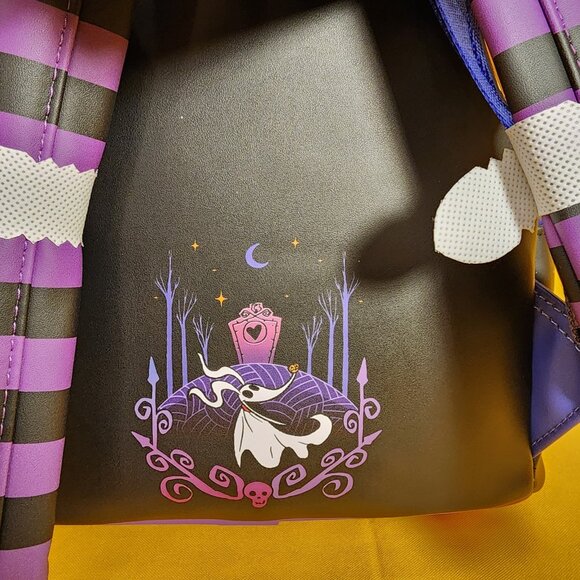 Loungefly Disney NBC Zero Graveyard Light Up Jack Pop Up Mini Backpack NEW - Picture 8 of 12